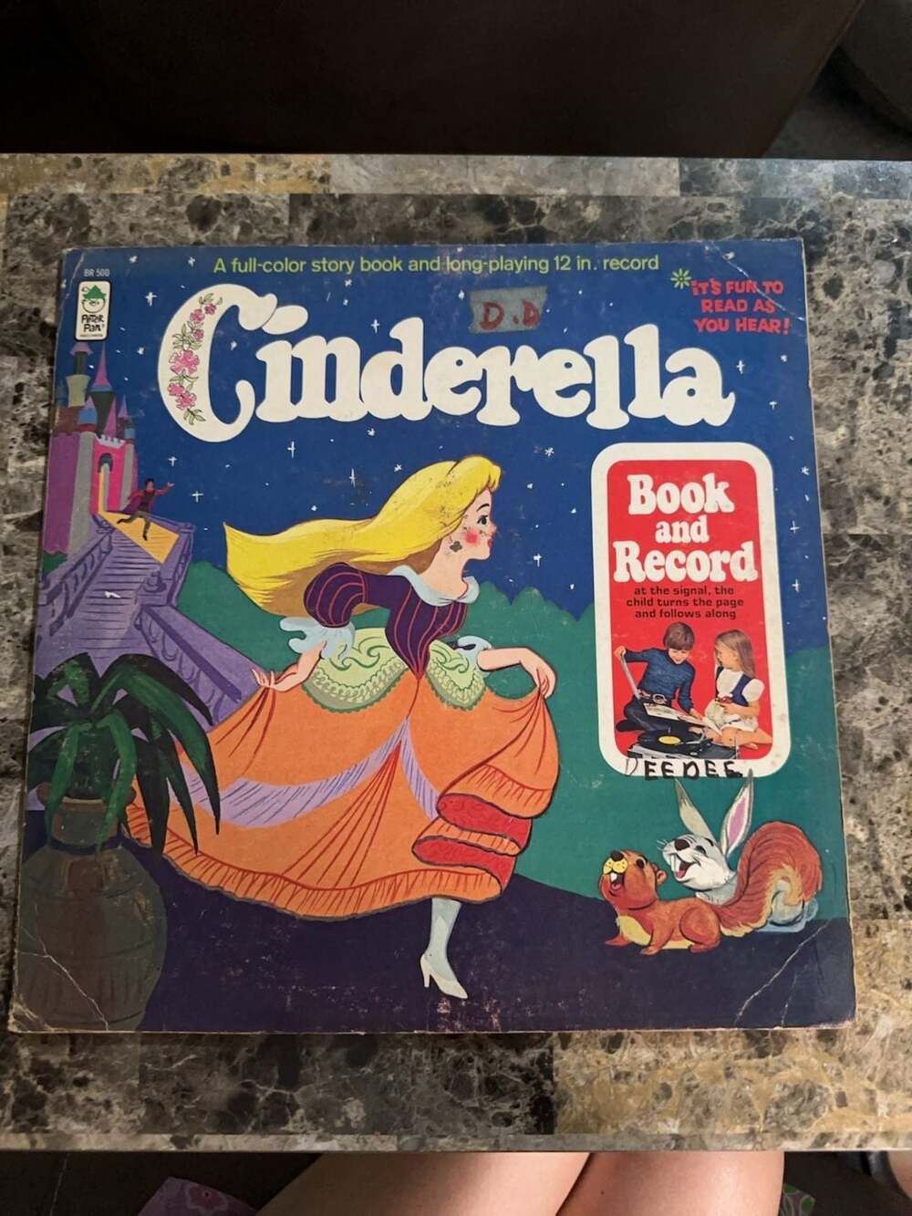 Vintage 33 children albums.